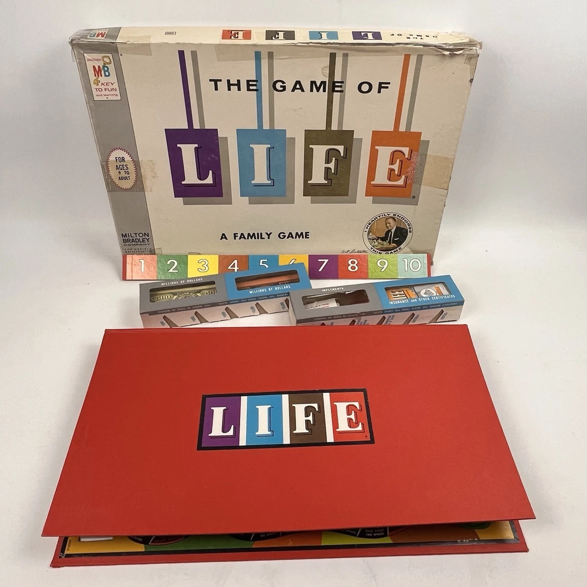 Game of Life Family Vintage Manufacture Board & Traditional Games