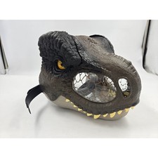 Jurassic World Dominion Indoraptor Chomp 'N Roar Mask Role Play Toy Brown