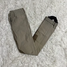 Child’s Size 14L Tan Tailored Sportsman Knee Patch Horseback Riding Jodphurs