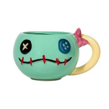 Disney Lilo Stitch Scrump 3D Sculpted Ceramic Mug Holds 21 Ounces