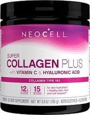 NeoCell Super Collagen Plus mit Vitamin C und Hyaluronsäure 195 g