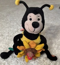 Sunny Toys “Be My Baby" Bumble Bee Lights Up & Dances Sings Plush Nursery READ