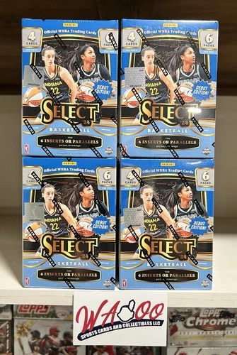 2024 Panini Select WNBA Basketball Factory Sealed Blaster Box Lot Of 4x Boxes