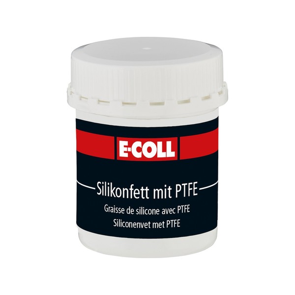 E-COLL Silikonfett Mit Ptfe 80G Dose Farblos-image