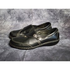 Clarks Comfort Collection Ashland Lane Loafers Black Size 6