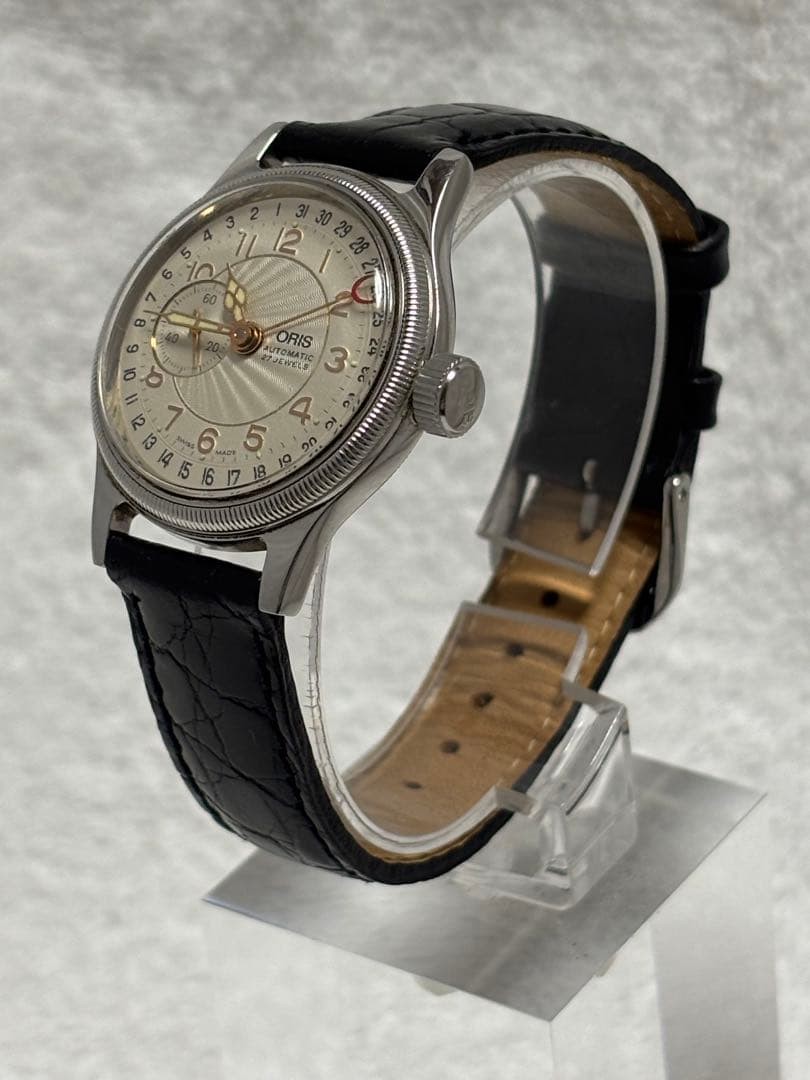 Oris Pointer Date Automatic Watch 7462 White Dial… - image 4