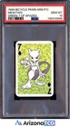 Pokemon 1999 Mewtwo 7 Green Bicycle Pokemon Mini Playing Cards GEM MINT PSA 10
