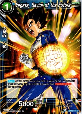 Vegeta, Savior of the Future Common Foil Rise of the Unison Warrior BT10-041 NM