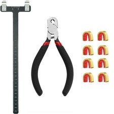 Archery Bow String Nocking Point Set With T Square Pliers For Recurve Compound
