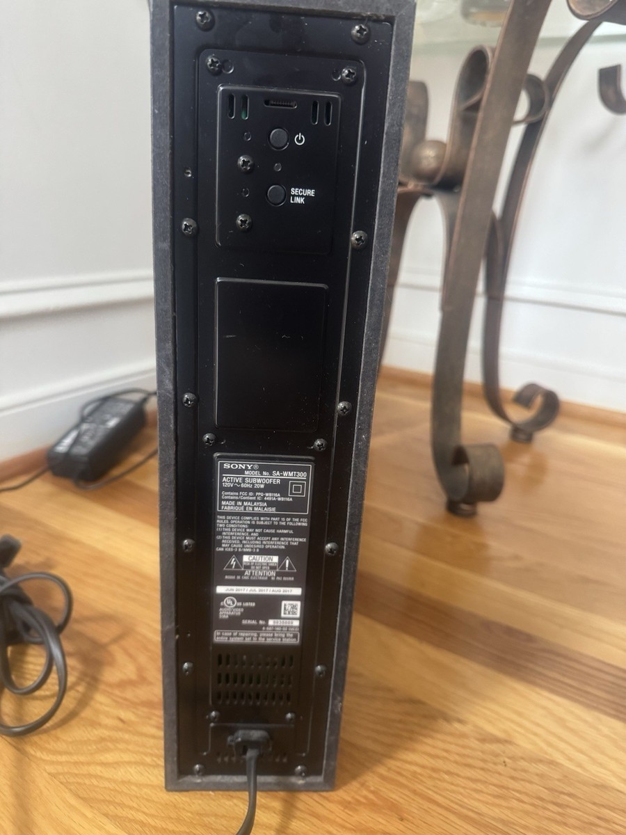 SONY SA-MT300 アクティブスピーカー Sony SA-WMT300 active Subwoofer Speaker & Sony SA-MT300 Bluetooth