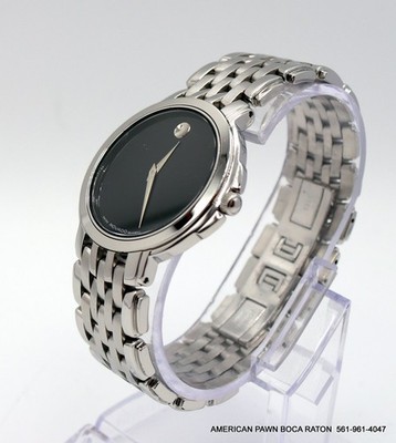 Movado Museum Classic watch 84.E4.9882 35mm Stainless Steel Men's Quartz