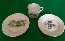 Grimwades A.C. hey diddle / mały chłopiec niebieski kubek i dwa małe talerze