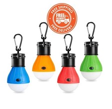 Portable Camping LED Lantern 100 Lumens Waterproof 4 Modes Outdoor Tent Light
