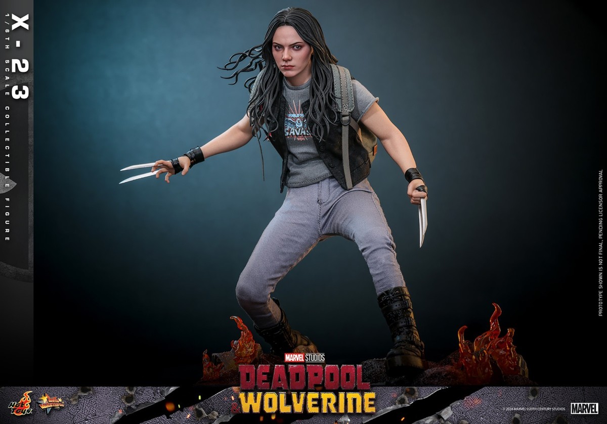 Hottoys ホットトイズ X-23 ローラ Ready! New Hot Toys MMS781 1/6 Deadpool & Wolverine X-23 Laura