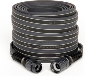 FITT Force Pro 5/8 in. D X 100 ft. Heavy Duty Premium Grade Garden Hose - Blue