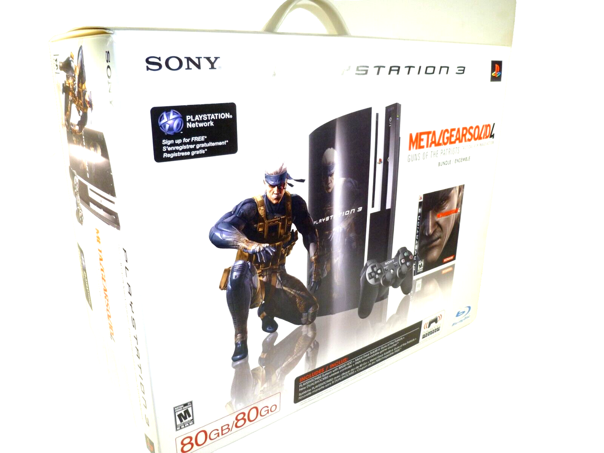 Jeu PS3 Metal Gear Solid 4: Guns Of The Patriots - Version Française, Bon état