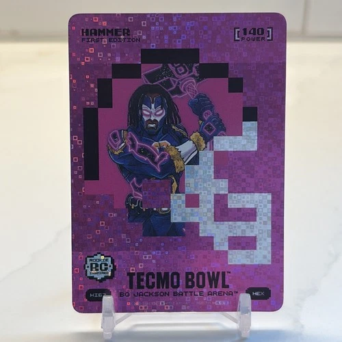 Bo Jackson Battle Arena Tecmo Hammer HI62 Helmet Icon HEX Omarion Hampton RC SSP