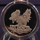2001 Alaska Mint, .999 Proof Silver Alaska Proof Iditarod Medallion