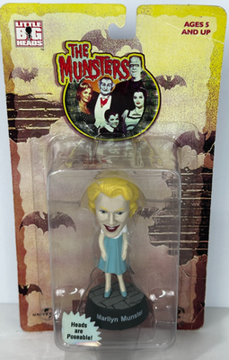 Marilyn Munster Little Big Heads Sideshow Toy The Munsters 1999 (A