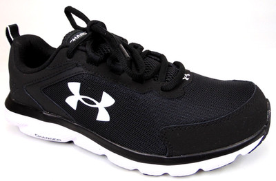Under Armour Charged Assert 9 Women's Training Shoes Size 10 WIDE Black Sneakers