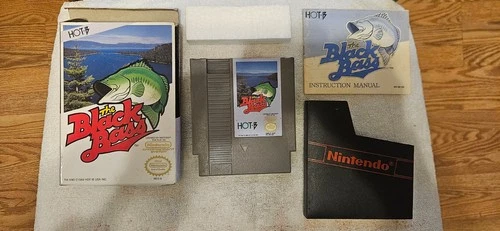 The Black Bass (NES) - CIB - 100% Complete with Manual, Sleeve & Styrofoam