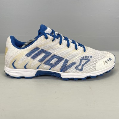 Inov-8 F-LITE 195 Shoes Mens Size 8 White Blue Cross-Training Casual Sneakers