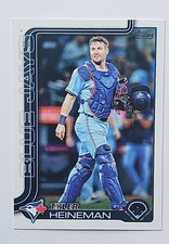 2025 Topps Update Series - Tyler Heineman #US91 Toronto Blue Jays Catcher Cheap 