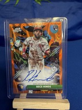 Rece Hinds Cosmic Chrome 2025 Orange Refractor /25