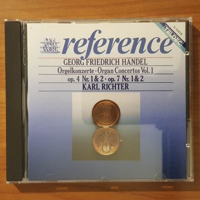 KARL RICHTER georg friedrich händel EX/EX (CD Album, Klassik, Teldec)