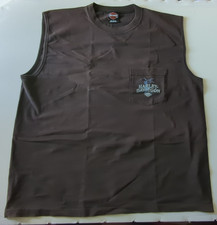 Harley Davidson Sleeveless Black Motorcycles T shirt Men Sz XL Nevada Vintage