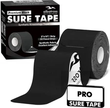 KT Tape synthetic 10" Precut 20 Strips Kinesiology Therapeuti Elastic Sport Roll