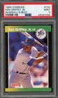1989 Ken Griffey Jr Donruss Baseball's Best #192 RC Rookie PSA 9