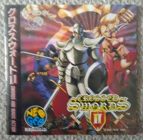 Crossed Swords II NeoGeo CD Action Game Used ADCD-102 1995