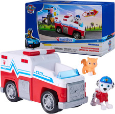 Paw Patrol: Search  Rescue, Marshall Rescue Responder Vehicle with 2 Figures, T