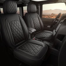 MIROZO Front Seat Covers for Tacoma,2PCS Leather Truck Seat Covers Waterproof...