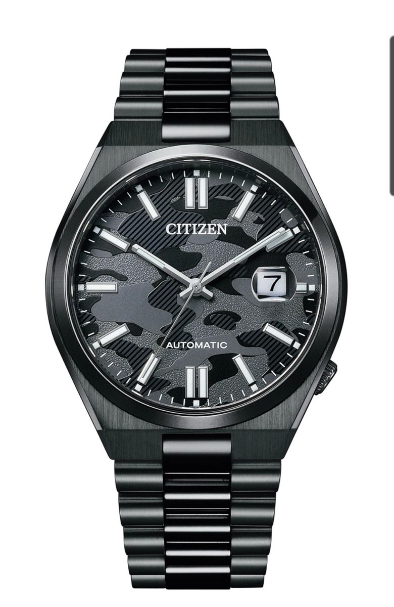 New Citizen Men's Watch NJ0155-87E Tsuyosa Automatic Black