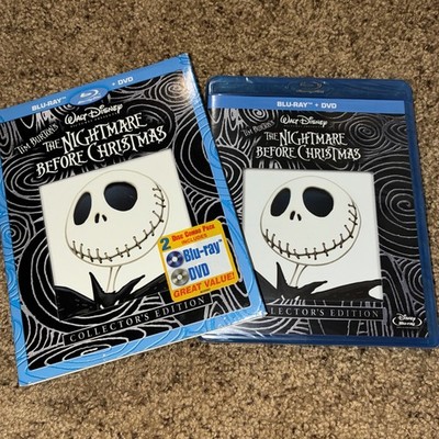 tim burton's the nightmare before christmas, Blu-Ray/DVD - Collectors Edition