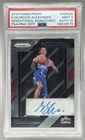 Shai Gilgeous-Alexander 2018 Panini Prizm #SS-SGA Sensational RC Auto PSA 9/10