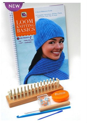 KB Authentic Loom Knitting Board Basics Kit KB4518