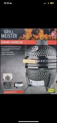  Grill Meister Mini Kamado Keramik Grill   Brandneu  Lieferung am nächsten Tag  