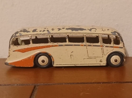 Vintage DINKY TOYS Maudslay LUXURY COACH CREMA MADE IN ENGLAND 1/43 Nº 281