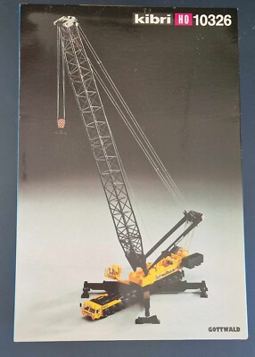 Kibri H0 10326 Truck-mounted crane with a lattice type jib ''Gottwald'' 1000 t