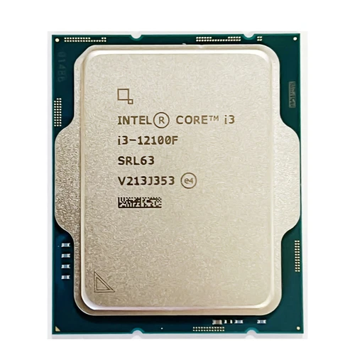 Intel Core i3-12100F (SRL63) 3.3GHz 4-Core FCLGA1700 CPU Processor