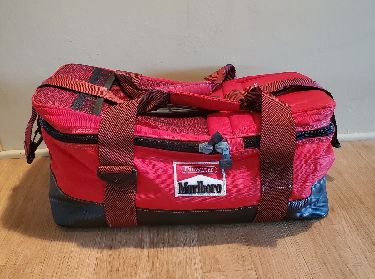 Vintage Nylon Nylon Insulated Marlboro Cooler Bag Marlboro