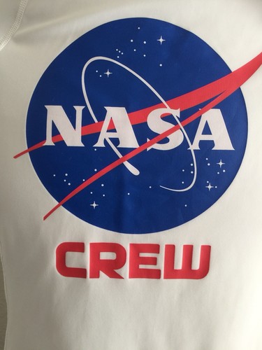 NASA Crew Kids shirtWhite Lands end 
