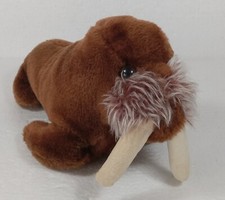 Dakin Walrus Plush Vintage Vintage 1975 Sea Cow Ground Nuts Filling