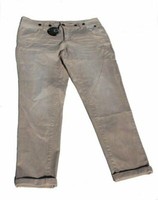 Damen Damenhose Hose Cargohose Beige Sand Neighborhood Gr. 38 Neu