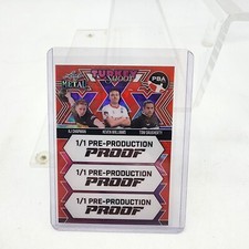 2024 Leaf Metal PBA AJ Chapman Keven Williams Daugherty Turkey Shoot Proof Red