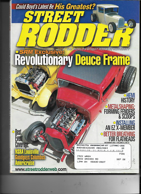 STREET RODDER  MAGAZINE-------DECEMBER 2002