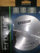 Erbauer 190mm x 30mm - 24T Circular saw blade - Wood - 3663602812968